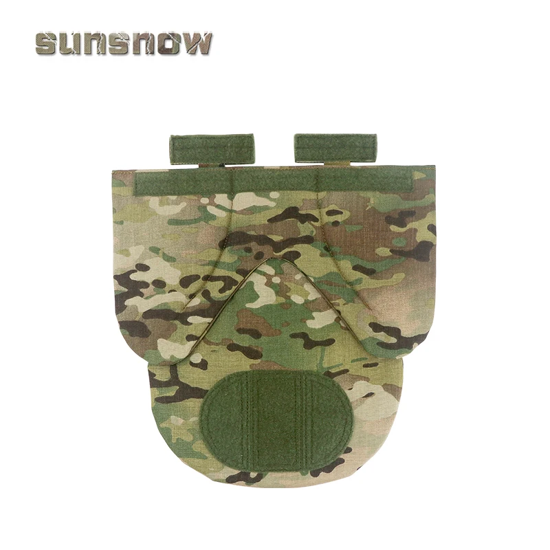 Chaleco táctico protector de entrepierna Kit de expansión Abdominal módulo de protección de ingle placa colgante inferior con gancho y bucle frontal - imagen 4