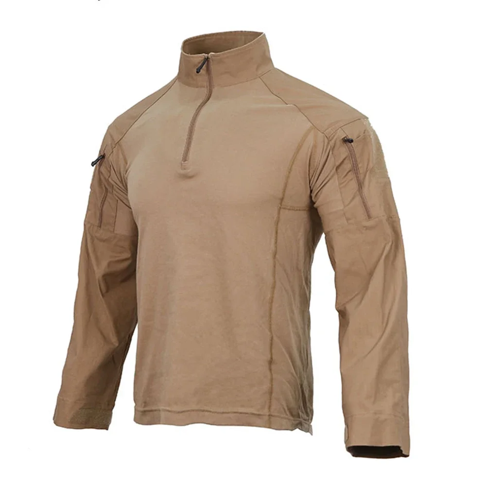Emersongear-Conjuntos de uniformes de combate tácticos E4, trajes de camuflaje para hombre, camisa de entrenamiento de caza al aire libre, pantalón, Tops, pantalón de carga CB - imagen 3