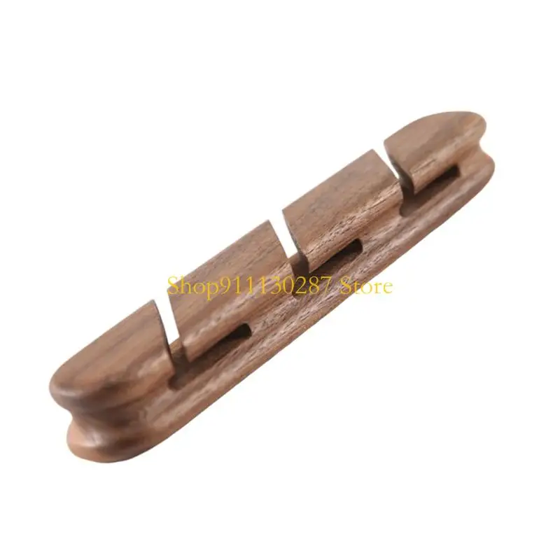 J1HC-organizadores adhesivos madera para cables escritorio, Clips para cables con ranuras múltiples para escritorio, - imagen 2