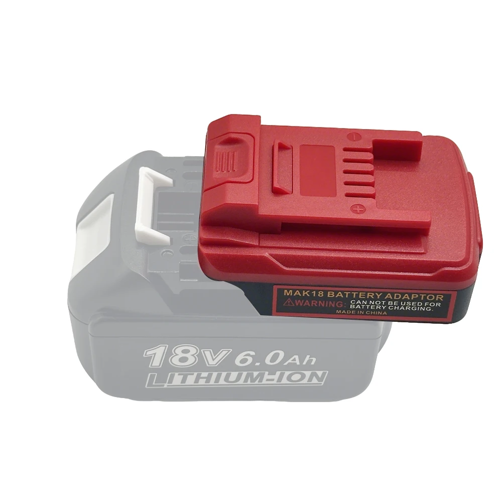 Convertidor adaptador de batería para batería de litio Makita de 18V a accesorios de herramientas eléctricas inalámbricas de iones de litio Einhell de 18V (sin batería) - imagen 2
