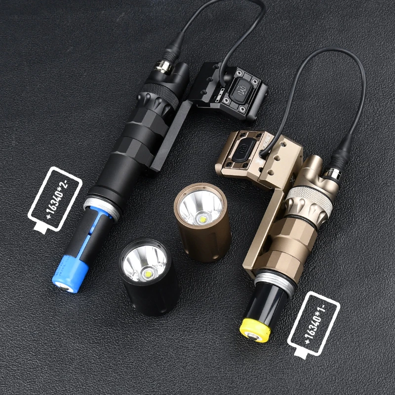 PLHV2 linterna táctica con montaje riel Picatinny luz explorador - imagen 4