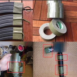 Cinta táctica impermeable exterior de alta resistencia