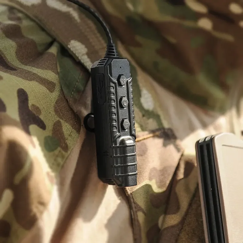 FMA adaptador auxiliar inalámbrico Bluetooth táctico para auriculares Amp Pickup, reducción de ruido - imagen 5