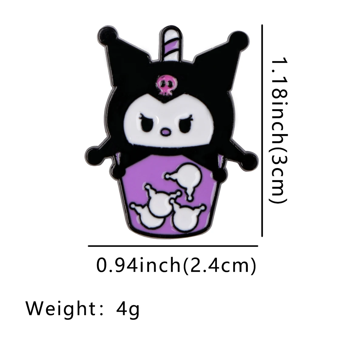 Insignias de té y leche para mujer, broches esmaltados de Anime, alfileres de solapa para mochilas, regalos de joyería de moda, decoración de ropa - imagen 3