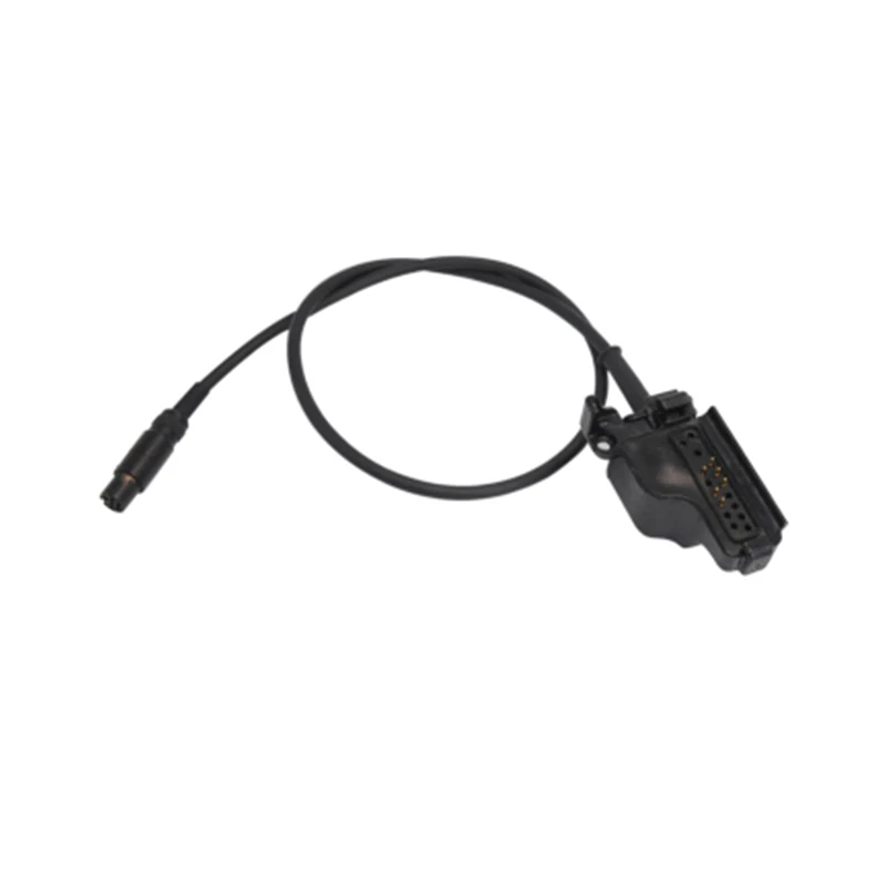Para FCS-TACTICAL AMP auriculares tácticos V20 V60 PTT conectar adaptador de Cable, conector estándar KN6 a BAOFENG KENWOOD TYT - imagen 2