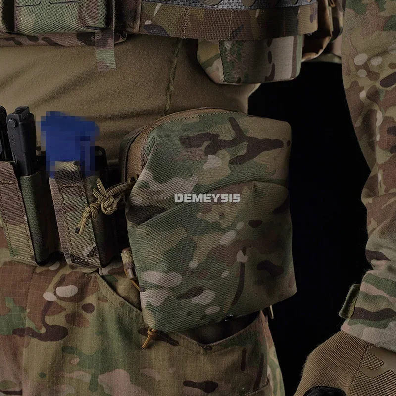 Bolsa táctica Molle sistema Molle multiusos tiro al aire libre CS combate riñoneras Airsoft entrenamiento herramientas de caza bolsas bolsa - imagen 3