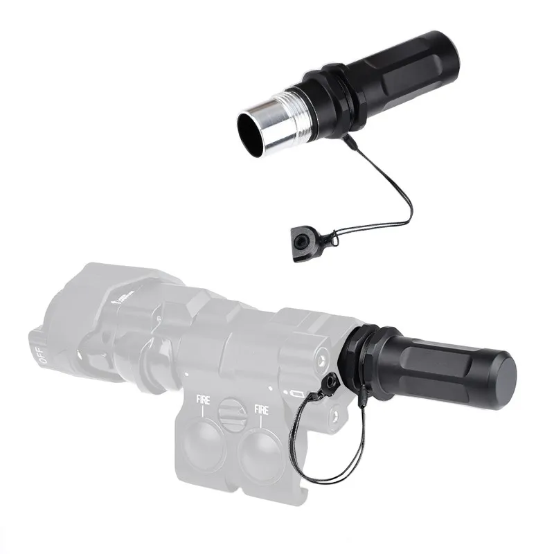 MAWL C1 AA de Metal táctico, versión de batería, láser IR verde, punto rojo, Ray, cubierta trasera extendida de Metal, accesorios de modificación de caza - imagen 4