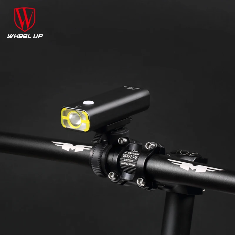 WHEEL UP-luz Led para ciclismo, recargable por Usb, luz para manillar frontal, batería, linterna, faro, accesorios para bicicleta - imagen 4