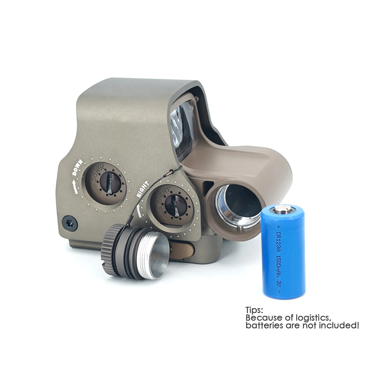 2024 nuevo Holy Warrior S1 táctico NV Fucntion punto rojo mira óptica Airsoft caza Rifle alcance Holywarrio EXPS3 558 - imagen 5