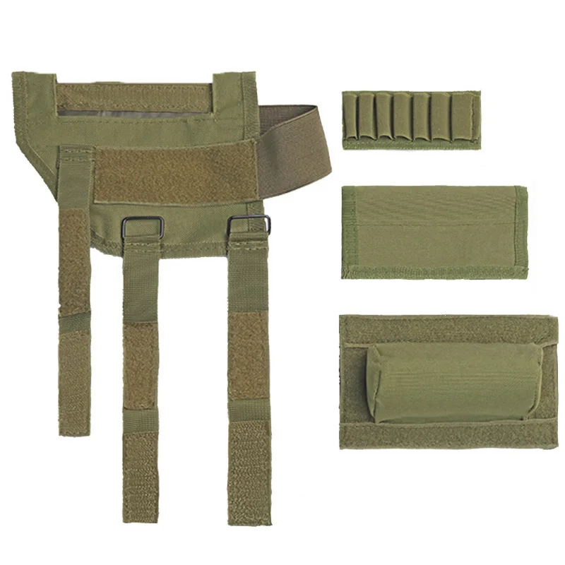 Bolsa táctica para Rifle de caza al aire libre, bolsa de descanso para comprobar, bolsa para cartuchos, accesorios Oxford, soporte para cartuchos de carcasa para mejillas - imagen 5