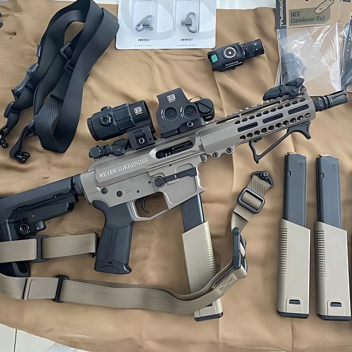 GB Group Hydra UNITY Fast FTC 2,26 2,91 soporte elevador óptico para lupa EOTECH G33 G43 G45 551 552 553 558 vista holográfica - imagen 5