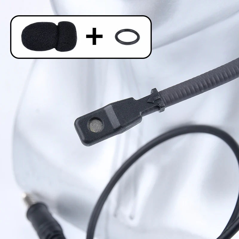 WADSN-auriculares tácticos MH180 MH180-V, cascos de conducción ósea, altavoz, Airsoft, señal del océano, enchufe 7,0, kenwood U94 PTT - imagen 4