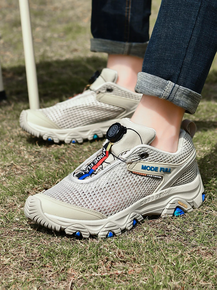 Zapatos de senderismo para hombre y mujer, zapatillas de escalada al aire libre, Camping, Tenis transpirables, botas informales - imagen 4