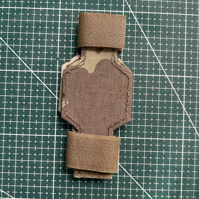 Caja de reloj de camuflaje táctico, funda de nailon con tapa, Protector de cubierta de reloj de pulsera - imagen 2