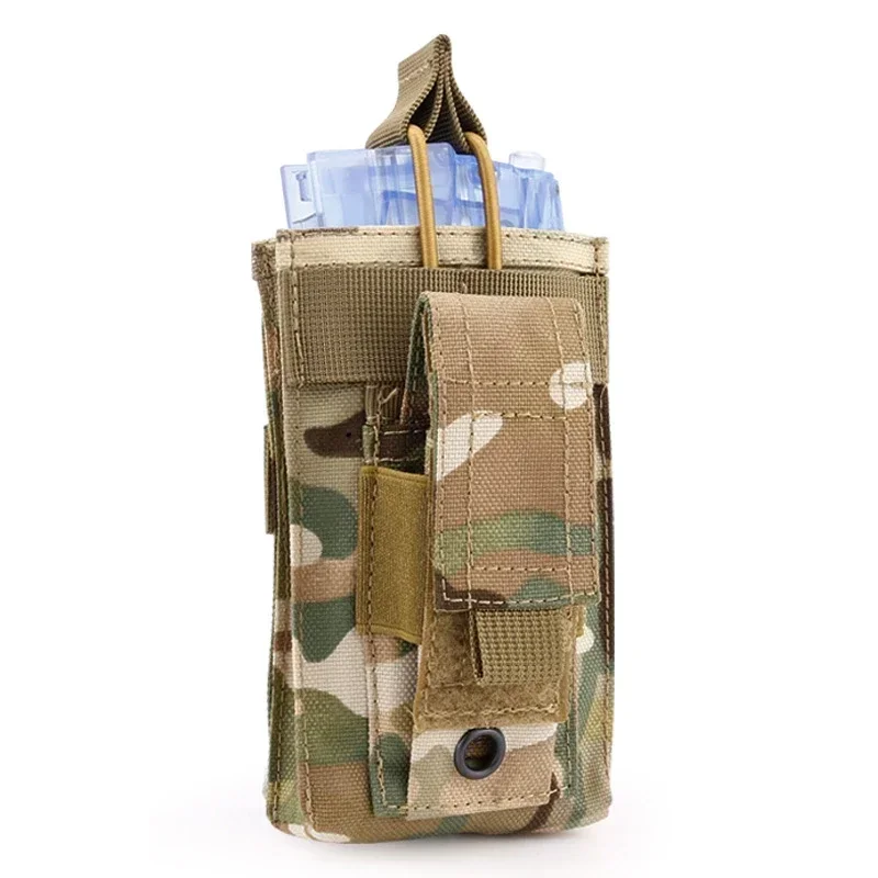 ERQYGRA bolsa táctica Mag Molle 5,56 9mm revista caza riñonera deportes multifuncional Molle sistema accesorios funda - imagen 3