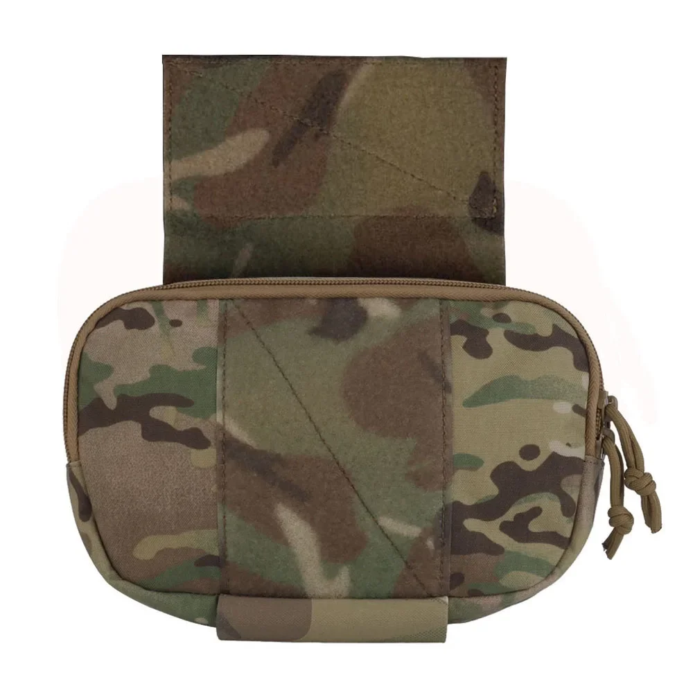 Bolsa táctica de descarga Abdominal para deportes al aire libre, bolsa de cintura para caza, bolsa de almacenamiento multifuncional para portaplacas de Paintball Airsoft - imagen 3