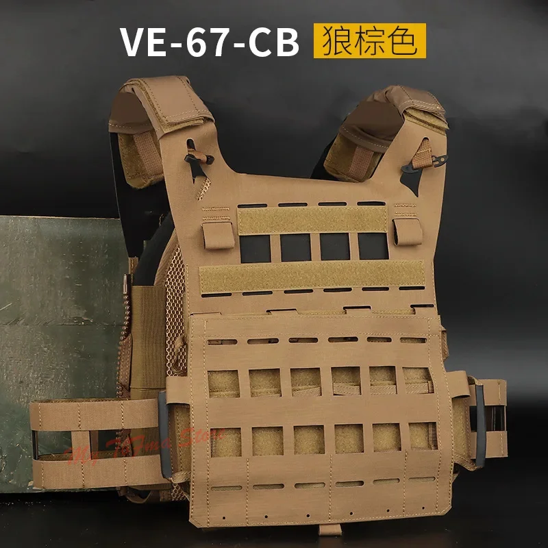 Chaleco táctico SPC/JPC Alta MOLLE ligera corte láser - imagen 4