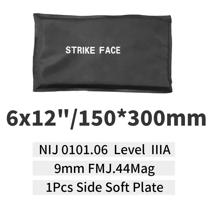 NIJ IIIA 3A Placa de armadura suave Chaleco UHMWPE Mochila a prueba de balas Tablero balístico Paneles de placa de cintura - imagen 5