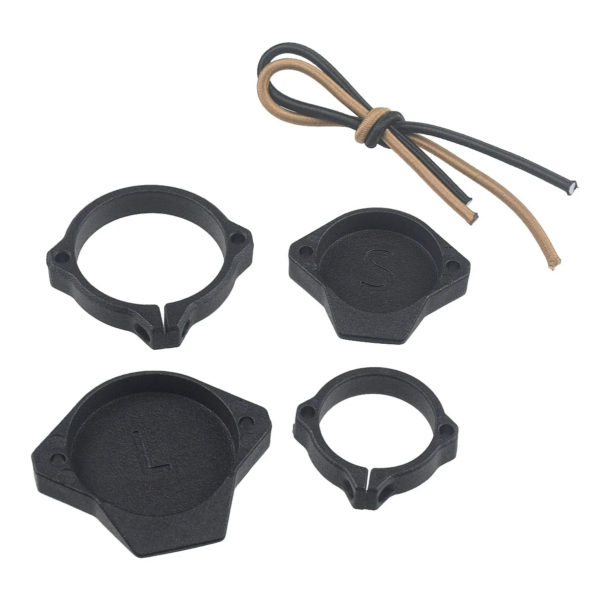 Luz de armas Surefire Scout, linterna de caza, cubierta protectora de lente táctica M300 M600, cubierta protectora de tapa de lente frontal - imagen 3