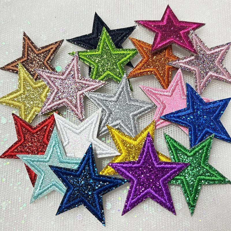 Parche termoadhesivo estrellas corazones lentejuelas - Chaleco táctico - imagen 5