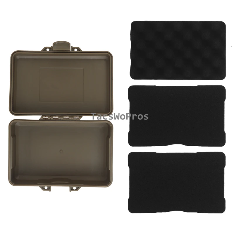 Caja de almacenamiento de equipo táctico, caja láser multifuncional para tiro Airsoft, caza, linterna médica EDC versátil, estuche rígido - imagen 3