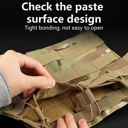 Paquete MOLLE delantero para chaleco táctico – Triple expansión