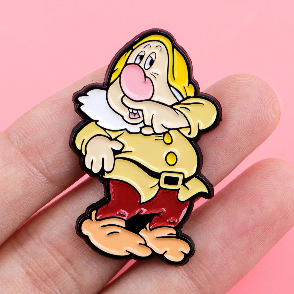 7 unids/set lindo viejo alfileres esmaltados broche de dibujos animados de Anime Pin de solapa de Metal insignia mochila accesorios joyería regalos para mejores amigos - imagen 3