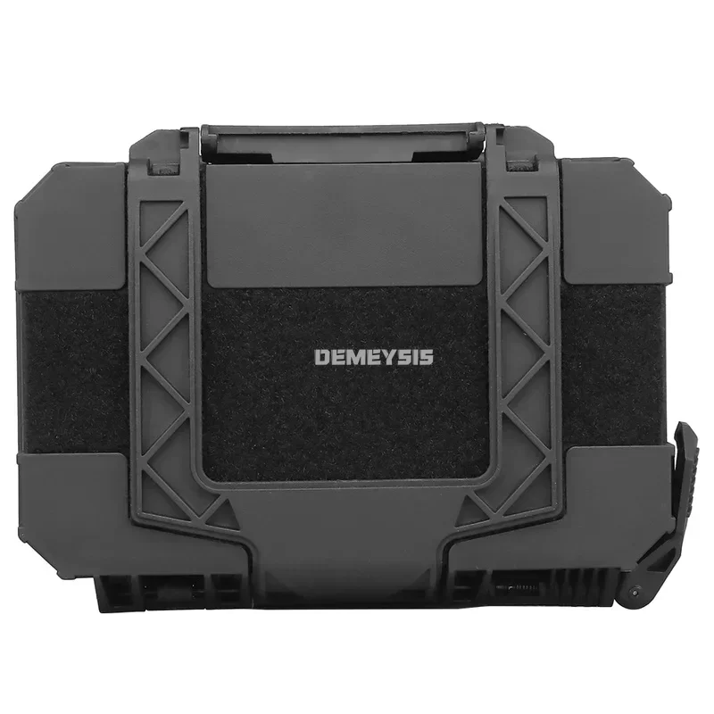 Herramientas de caza al aire libre, estuche rígido de transporte, accesorios para pistolas tácticas impermeables, caja de almacenamiento a prueba de golpes, estuche Molle de tiro CS - imagen 4