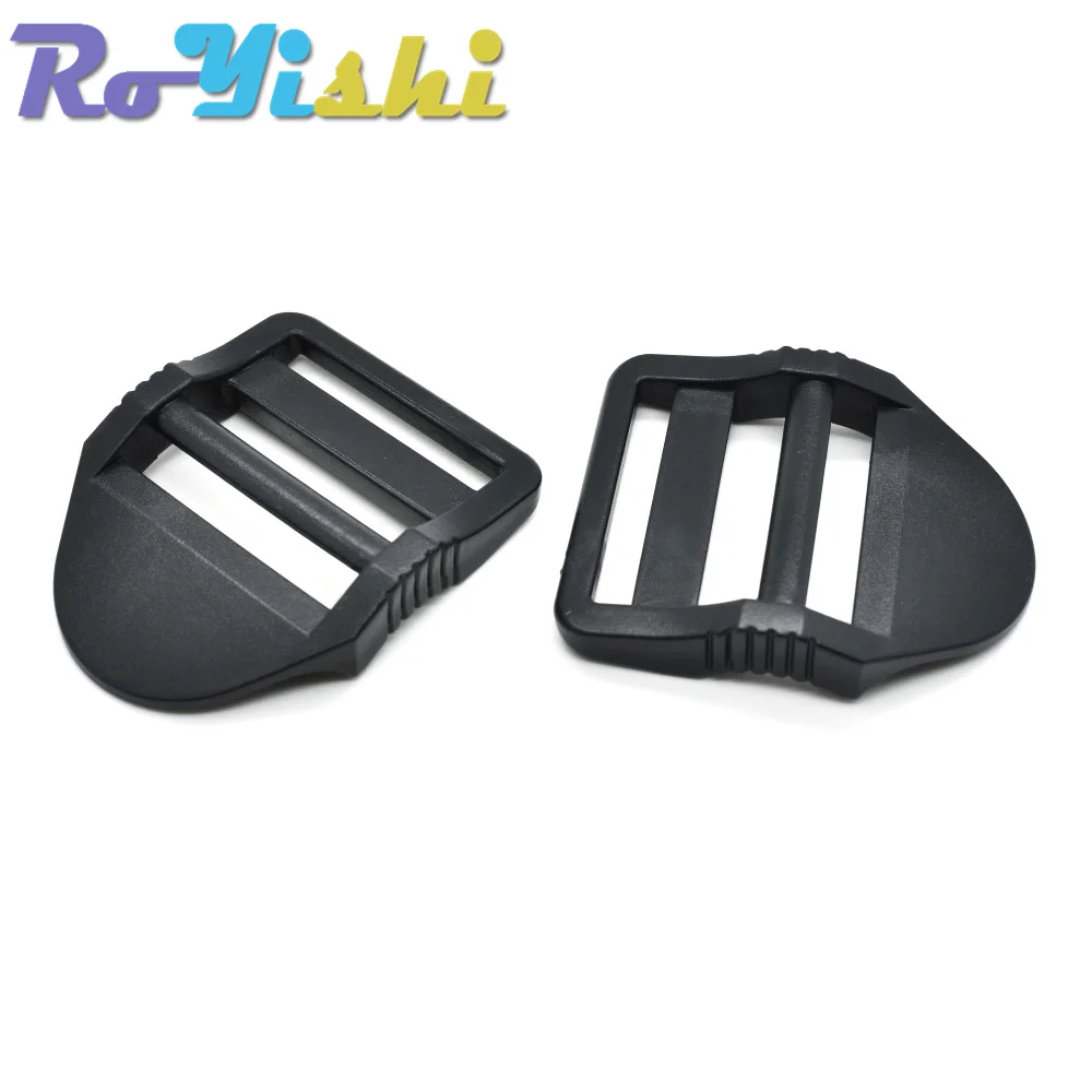 5 unids/pack escalera cerradura deslizante hebillas de plástico correas para mochila Webbin 20mm 26mm 31mm 38mm negro - imagen 4