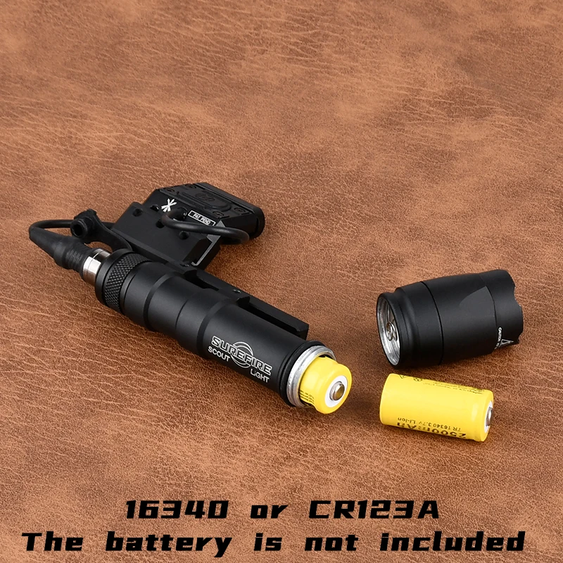 WADSN M600C Linterna táctica LED para rifle AR15 – Lámpara exploradora - imagen 4