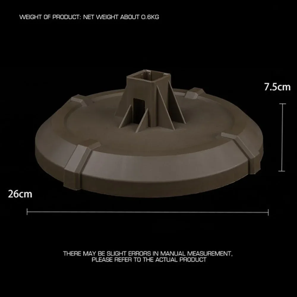 Soporte de exhibición táctico, Base Modular para chaleco de caza, portador de placa, casco Airsoft rápido, cinturón de cintura, soporte para paletas, accesorios - imagen 2