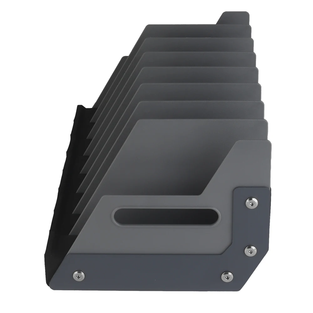 Soporte de exhibición de escritorio para pistola, estante de almacenamiento para pistola con 4/8 ranuras - imagen 3