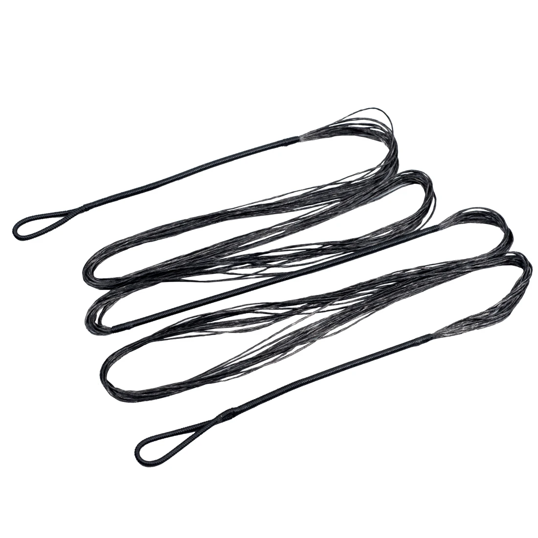 Cuerda de arco de Tiro con Arco recurvo de 12/14/16 hebras, arco largo de repuesto, arco y flecha, cuerda reemplazable para tiro de caza - imagen 3