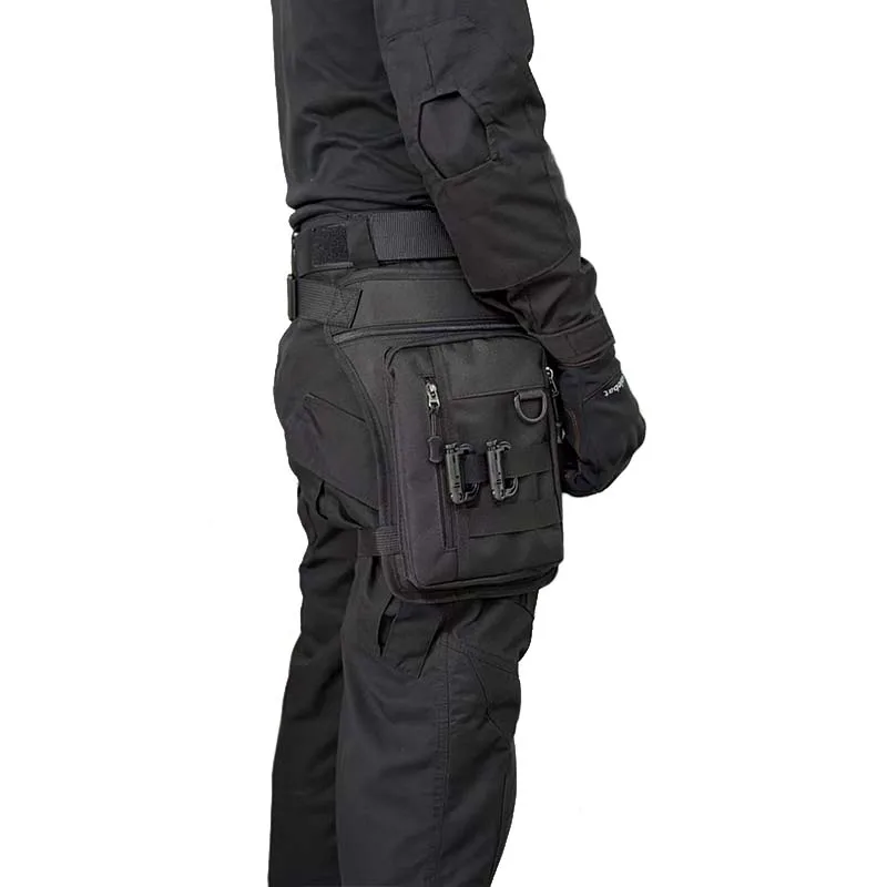 Bolsa pierna táctica MOLLE multiusos para outdoor y moto - imagen 3