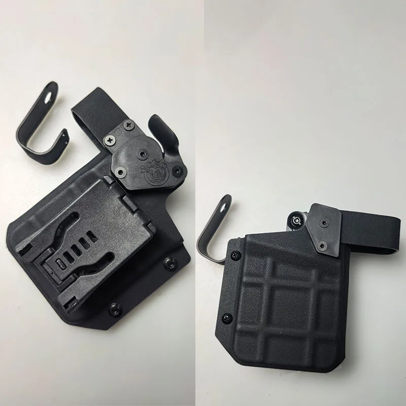 Funda táctica para teléfono exterior ajustable con cierre pulgar