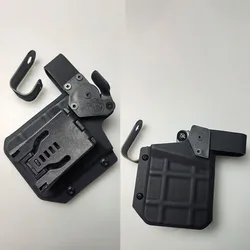 Funda táctica para teléfono exterior ajustable con cierre pulgar