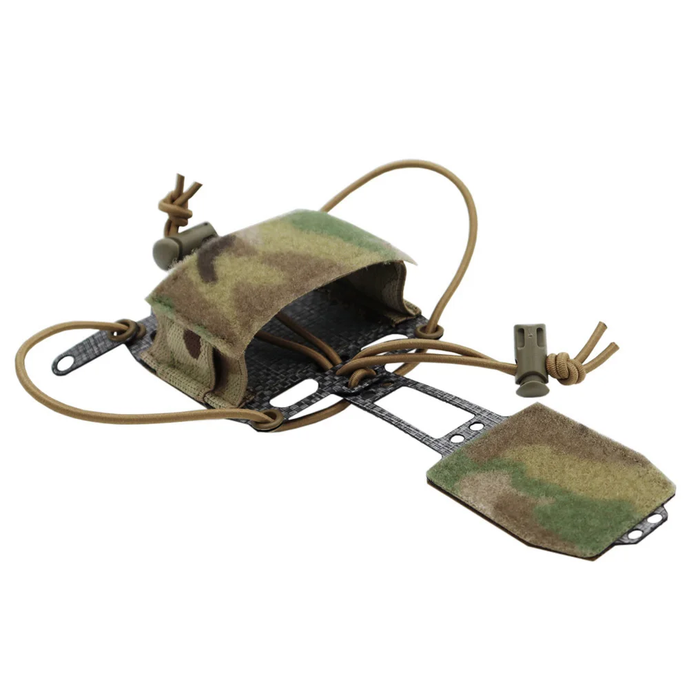 VULPO casco táctico PVS31 funda de batería bolsa FERRO estilo PVS-31 sistema de retención de batería accesorios para casco - imagen 4