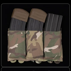 Funda portacargadores triple táctica elástica MOLLE