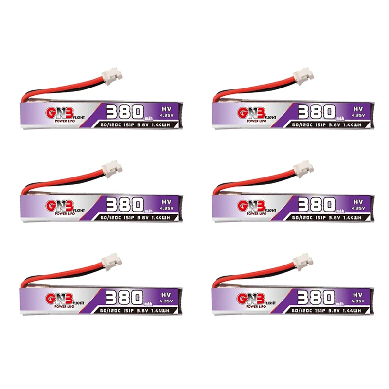6Pcs Battery