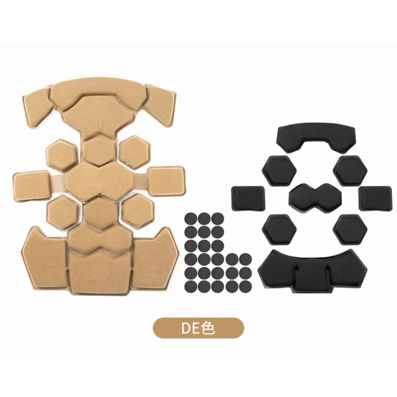 FMA Yunlin Wendy-almohadilla interior para casco, esponja de espuma viscoelástica de doble capa, almohadilla transpirable, cojín extraíble, forro de casco de corte alto, espuma TB1 - imagen 2