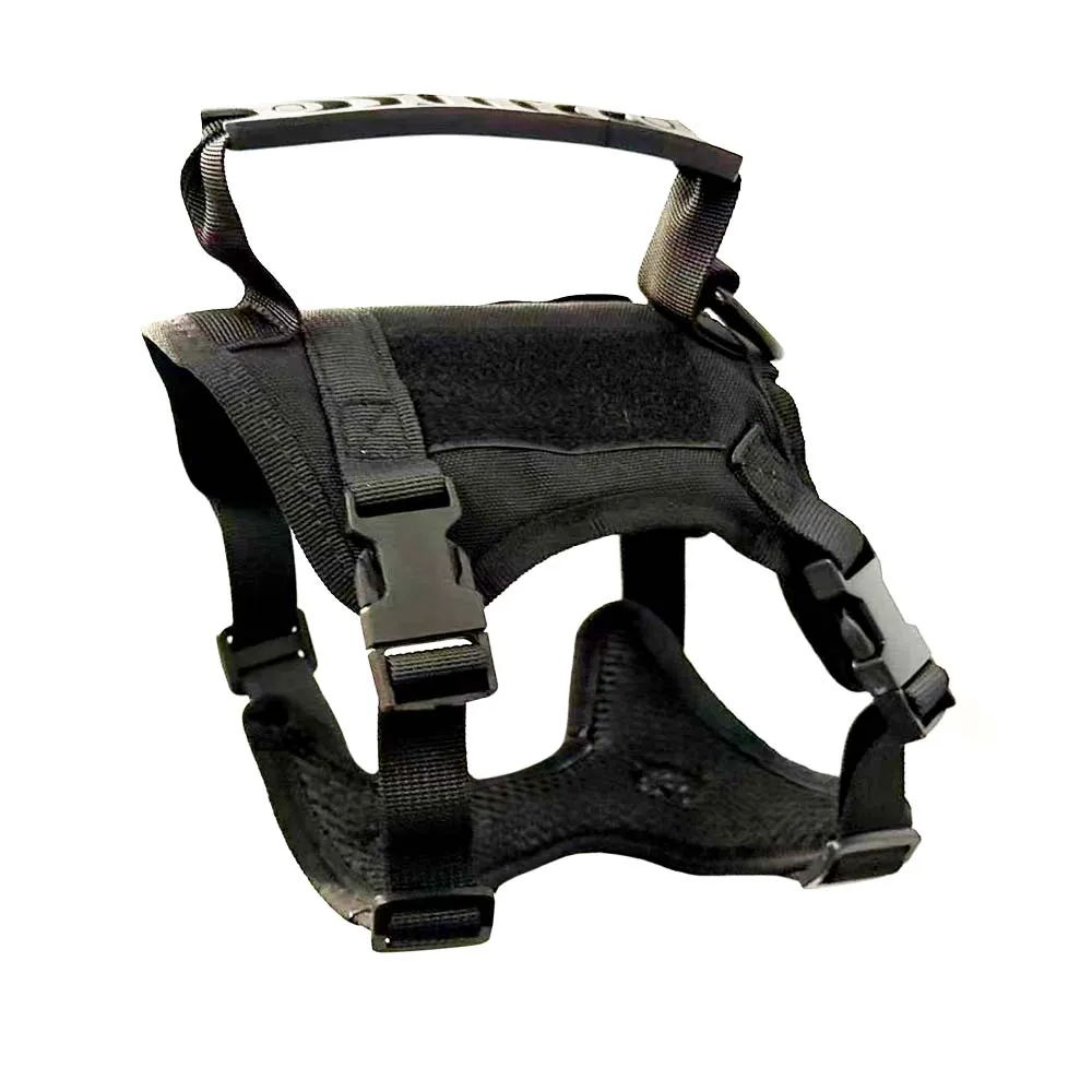 Pecho táctico para gatos con chaleco, correa para antiescape, ajustable, adecuado para perros pequeños