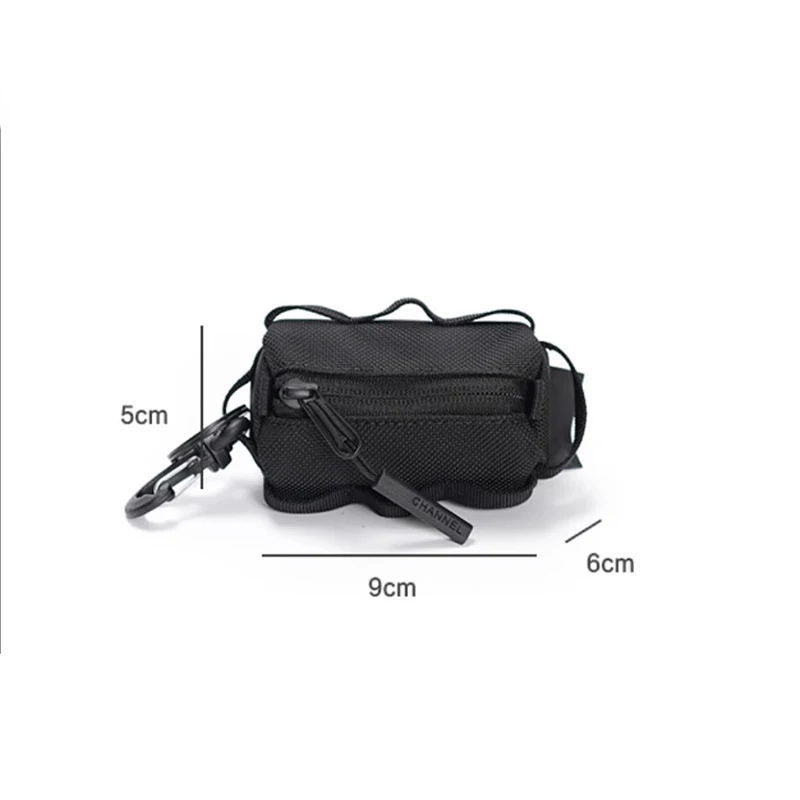 Bolsa colgante funcional de nailon balístico EDC, Mini bolsa de barril redonda - imagen 4