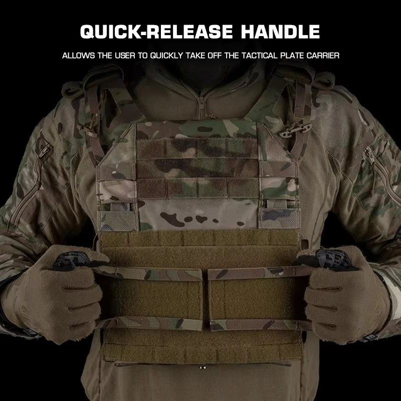 MOLLE Correa ajustable de doble hilera serie R con portadores de placa serie R JPC3.0, JPC1.0, JPC2.0, AVS, SPC - imagen 4