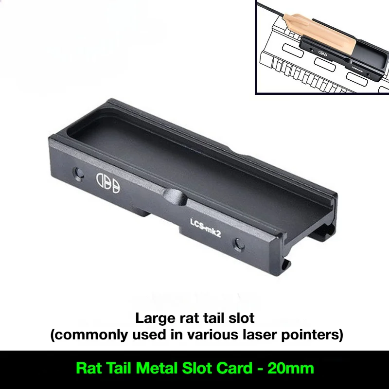 Element PEQ-15 Accesorio para linterna con interruptor con cable DBAL-A2 con ranura para cola de rata de nailon y metal, compatible con 20 mm - imagen 5