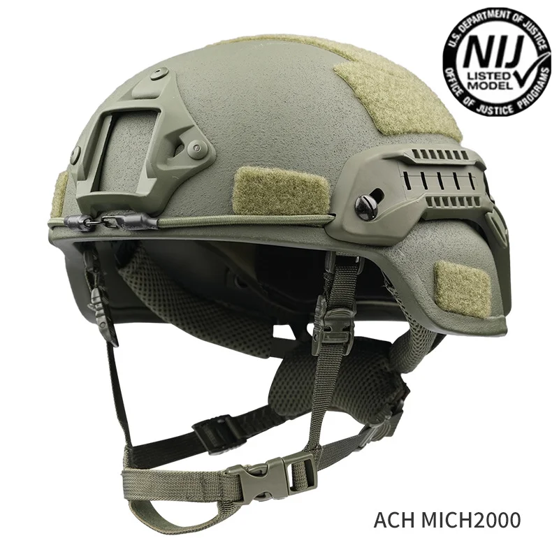 Casco táctico ACH MICH2000: protección balística ligera de Kevlar para operaciones totalmente del medio ambiente