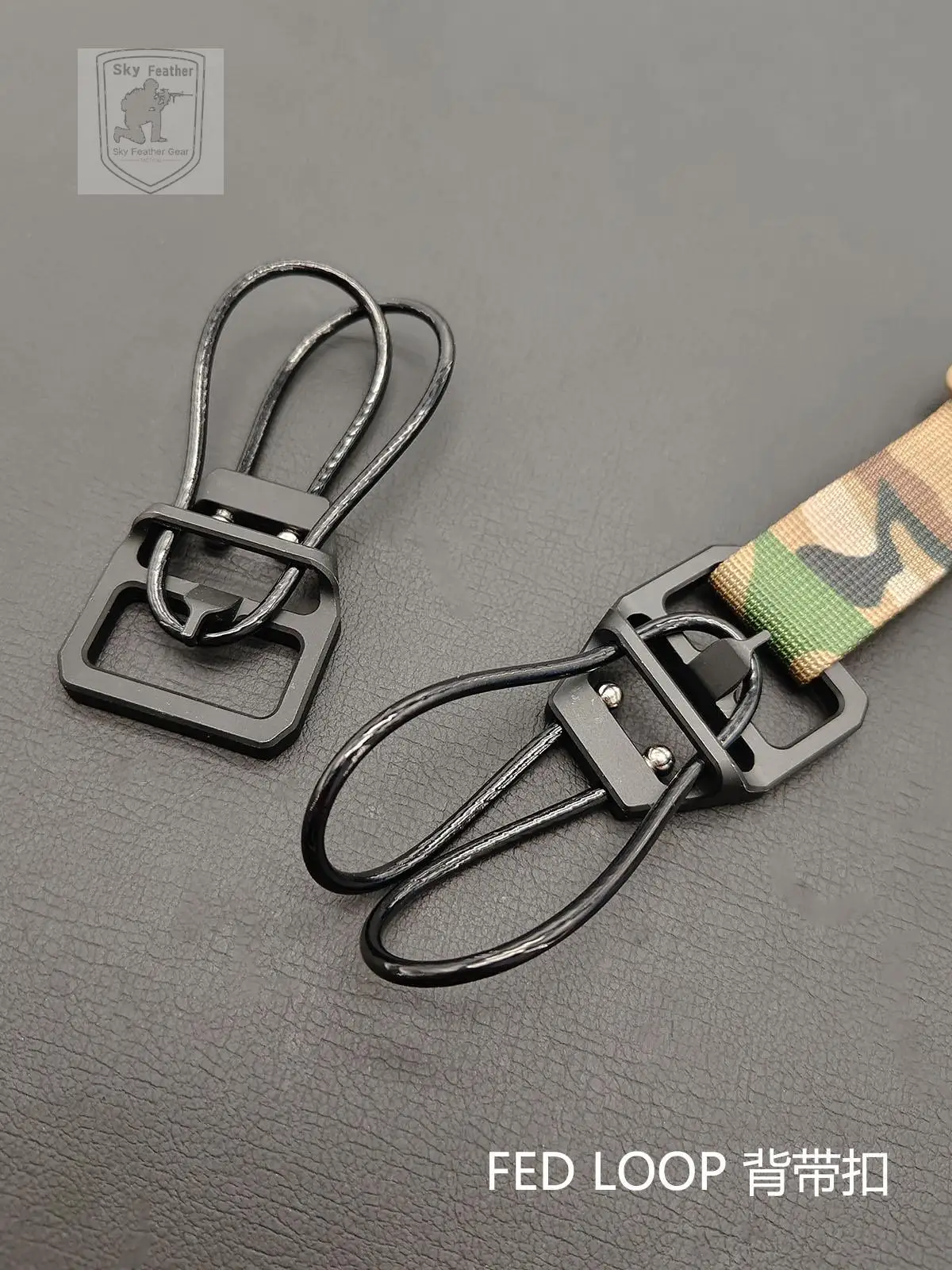 Hebilla de correa exterior de nailon, hebilla de alambre de Metal, hebilla en U - imagen 3