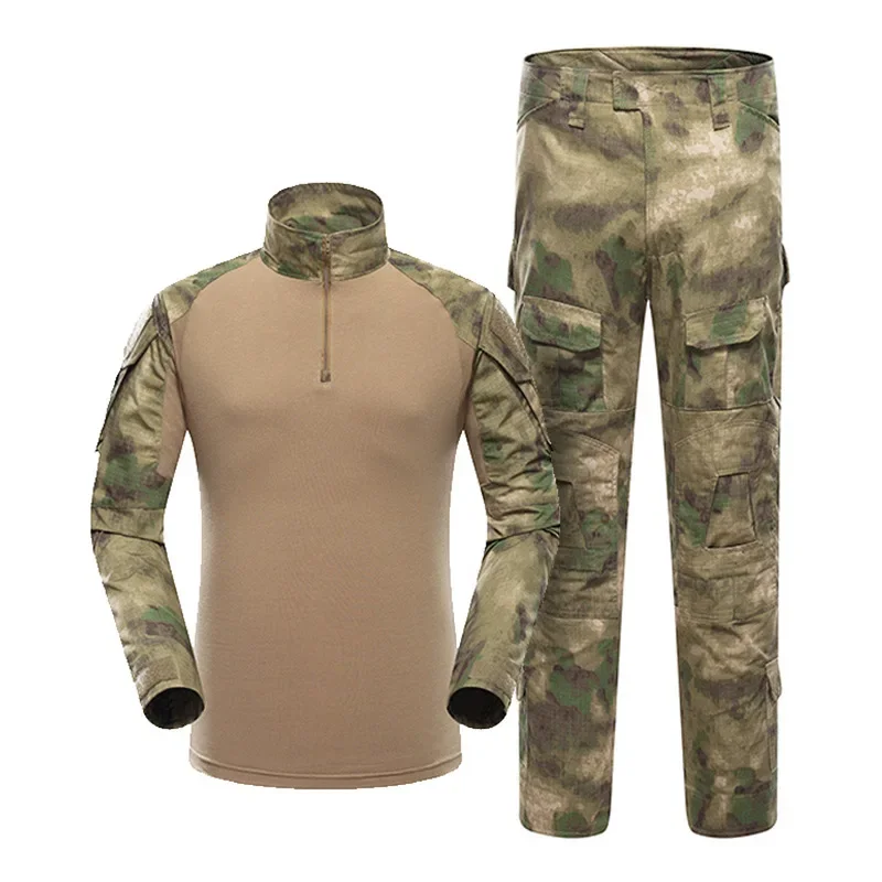 Traje de uniforme BDU de combate táctico Gen2 para hombre, conjunto de camuflaje, camisa Airsoft, pantalones, deporte al aire libre, entrenamiento de trabajo, ropa de caza - imagen 3