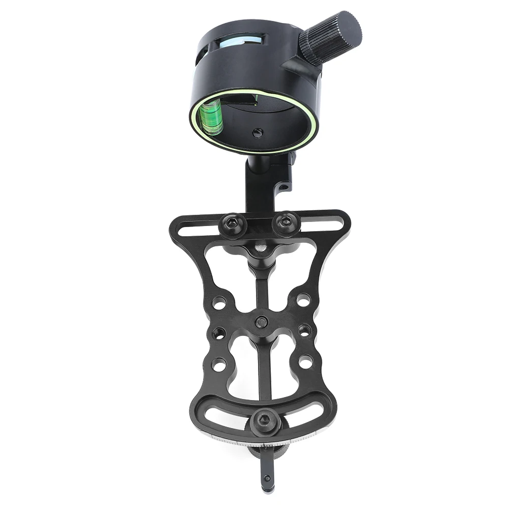 Vista de arco de tiro con arco, 1 unidad, 1 Pin, arco compuesto, vista ajustable de aleación de aluminio, arco de mano derecha, tiro, objetivo de caza, objetivo competitivo - imagen 4