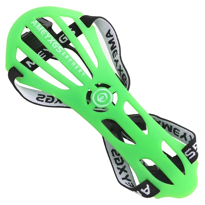 Protector de brazo de tiro con arco, correa de PP de alta resistencia, guardabrazos ajustable, Protector de entrenamiento de tiro con arco recurvo de caza tradicional - imagen 5