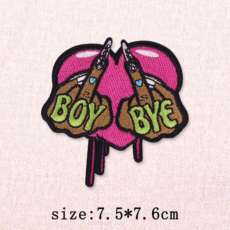 Parche mágico de chica negra, parches bordados para planchar para ropa, parches termoadhesivos para ropa, parche Fusible, apliques decorativos - imagen 4